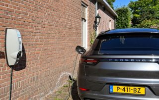 Update laadpaal bij woning werknemer